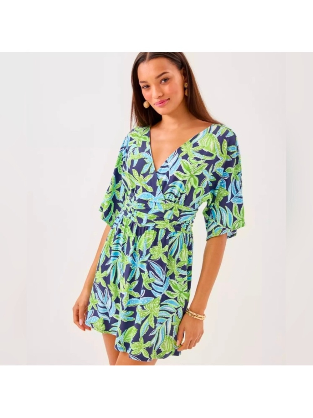 Lilly Pulitzer Parigi Skort Romper XXL Tropical Vacation Resortwear